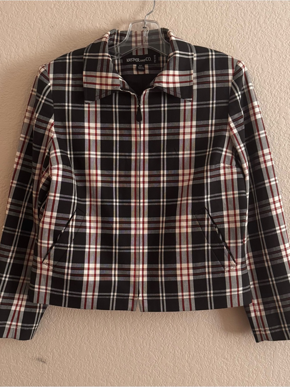 Vintage Plaid Jacket